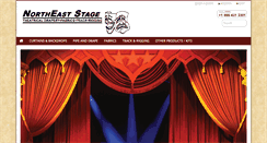 Desktop Screenshot of northeaststage.com